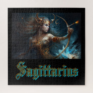 Sagittarius Zodiac Sign Puzzle