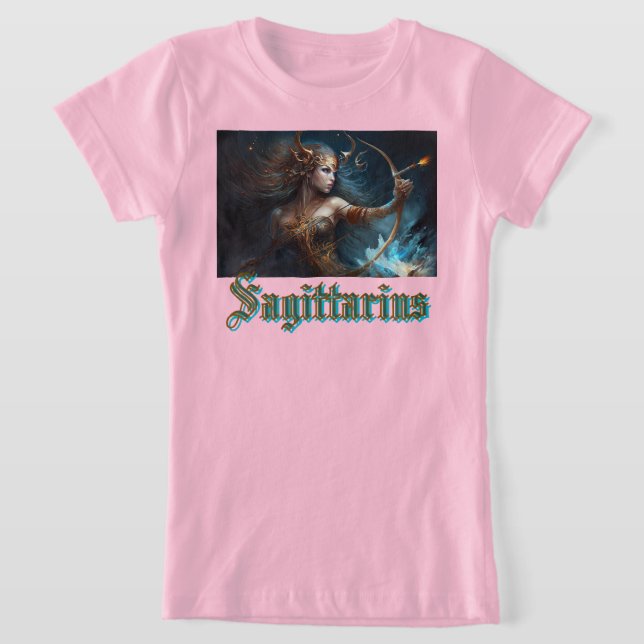 Sagittarius Zodiac Sign T-Shirt (Ablage )