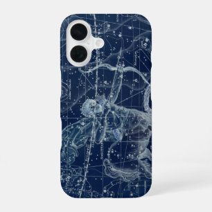 Sagittarius Zodiac Signierung Vintage Illustration iPhone 16 Hülle