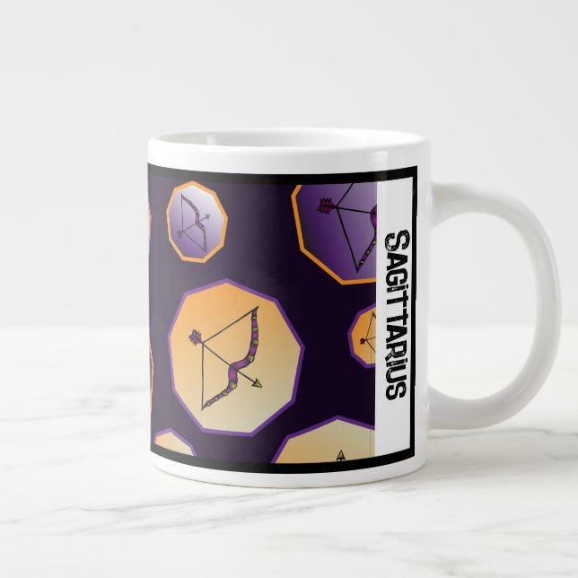 Sagittarius Zodiac Specialty Tasse (Rechts)