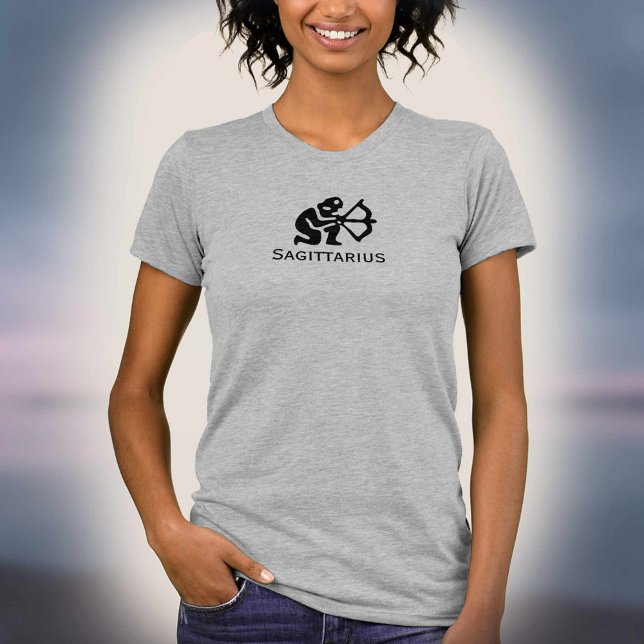 Sagittarius Zodiac Star Sign T-Shirt (Von Creator hochgeladen)