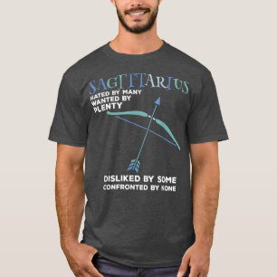 Sagittarius Zodiac Star Zeichenästhesie Aussage A T-Shirt