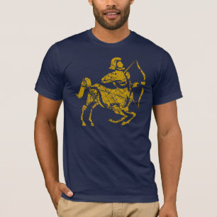 Sagittarius Zodiac Symbol Grunge Nov22 Dezember 21 T-Shirt
