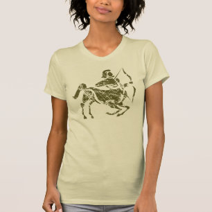 Sagittarius Zodiac Symbol Grunge Nov22 Dezember 21 T-Shirt