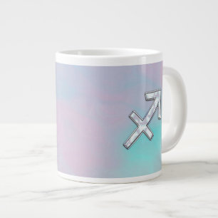 Sagittarius Zodiac Symbol Mutter von Pearl Style Jumbo-Tasse
