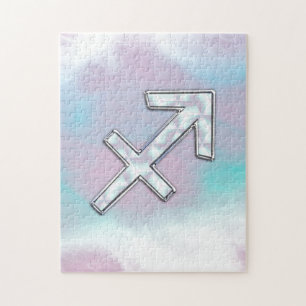 Sagittarius Zodiac Symbol Mutter von Pearl Style Puzzle
