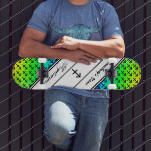 Sagittarius Zodiac Symbol Standard von K Yoncich Skateboard
