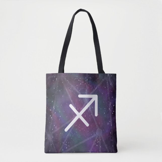 Sagittarius Zodiac Tote Bag (Vorderseite)