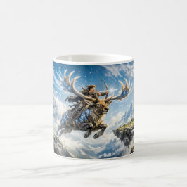 Sagittarius Zodiac with Warrior Riding a Majestic Kaffeetasse