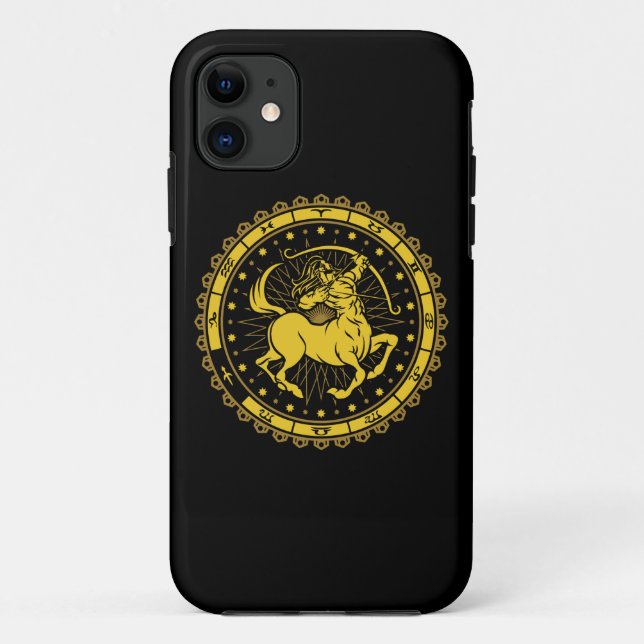 Sagittarius - Zodiac - Zeichen - Symbol - Horoskop Case-Mate iPhone Hülle (Rückseite)