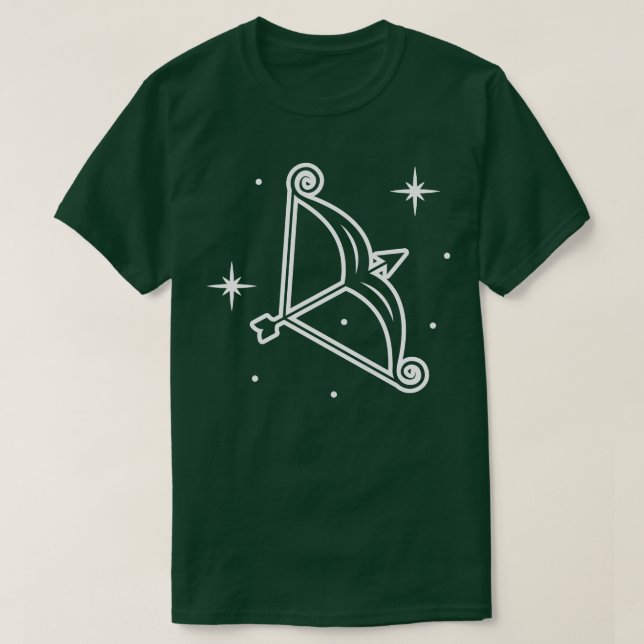 Sagittaurius Zodiac Horoskop Astrologie 683 T-Shirt (Design vorne)