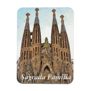 Sagrada Familia. Ansicht 3. Magnet