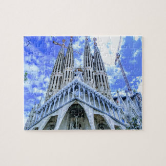 Sagrada Familia Barcelona Basilica Sehenswürdigkei Puzzle