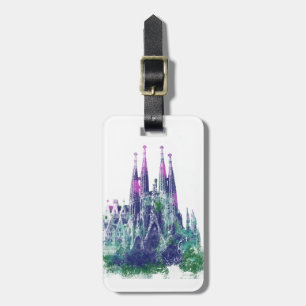 Sagrada Familia Barcelona Gepäckanhänger