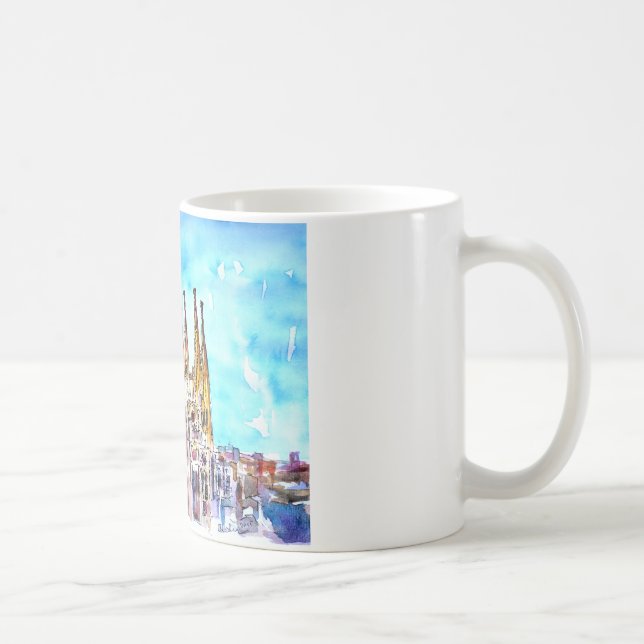 Sagrada Familia Barcelona Kaffeetasse (Rechts)