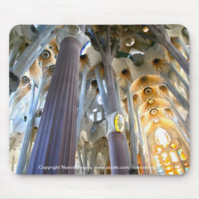 Sagrada Familia, Barcelona Mousepad (Vorne)
