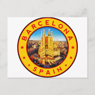 Sagrada Familia Barcelona Postkarte