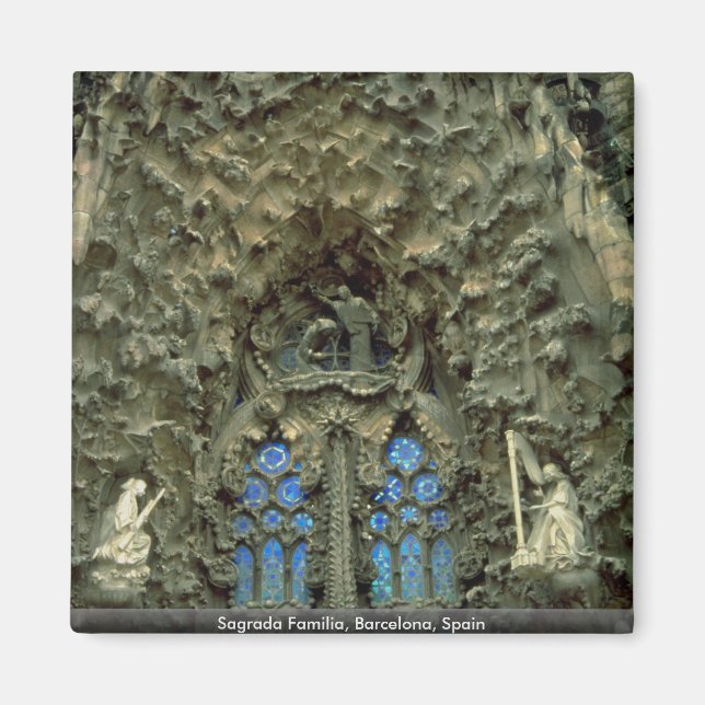 Sagrada Familia, Barcelona, Spanien Magnet (Vorne)