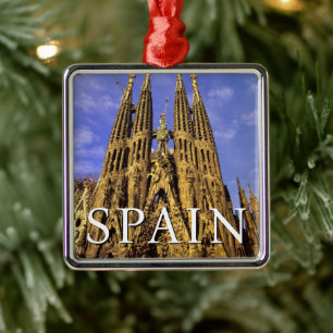 Sagrada Familia   Barcelona, Spanien Ornament Aus Metall