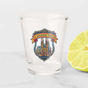 Sagrada Família, Barcelona Spanien Schnapsglas