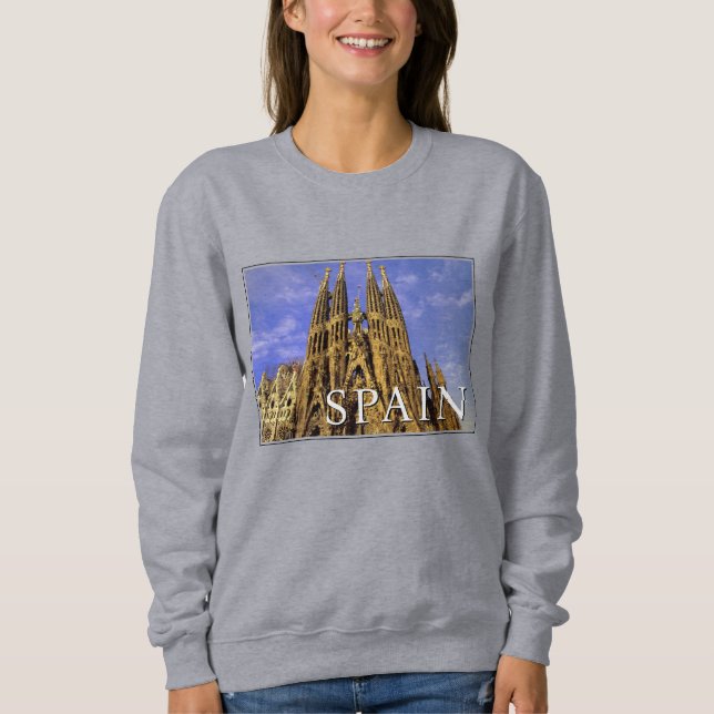 Sagrada Familia | Barcelona, Spanien Sweatshirt (Vorderseite)