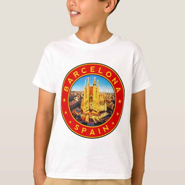 Sagrada Familia Barcelona T-Shirt (Vorderseite)