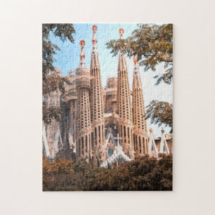 Sagrada Familia Basilica Sehenswürdigkeit Barcelo Puzzle