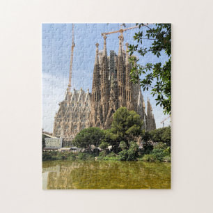 Sagrada Familia Basilica Sehenswürdigkeit Barcelon Puzzle