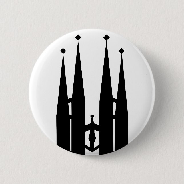 Sagrada Familia Button (Vorderseite)