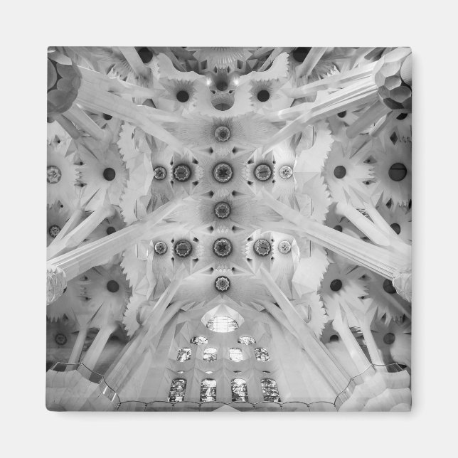 Sagrada Familia Ceiling Magnet: Barcelona Magnet (Vorne)