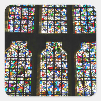 Sagrada Familia Galaxie Barcelona Fotografie Quadratischer Aufkleber