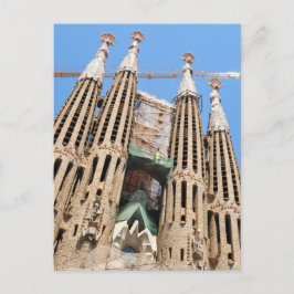 Sagrada Familia in Barcelona, Spanien Postkarte