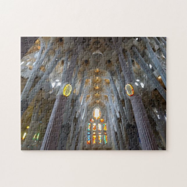 Sagrada Familia. Innen Puzzle (Horizontal)