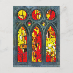Sagrada Familia. Innenseite. Ansicht 10. Postkarte