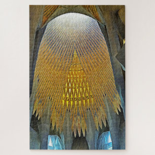 Sagrada Familia. Inneres. Ansicht 14. Puzzle