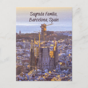 Sagrada Familia Katholische Kirche, Barcelona, Spa Postkarte
