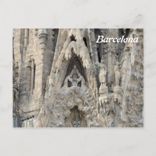 Sagrada Familia. Krippe. Postkarte