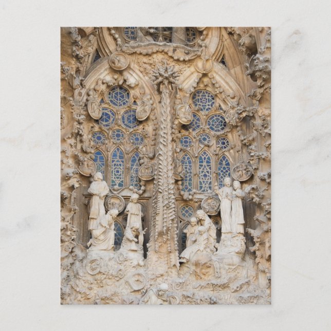 Sagrada Familia Postkarte (Vorderseite)