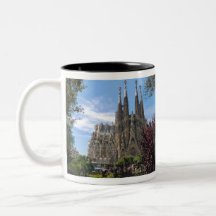 Sagrada Familia Zweifarbige Tasse