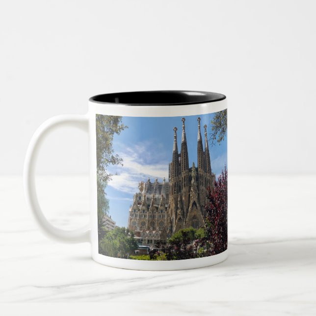 Sagrada Familia Zweifarbige Tasse (Links)