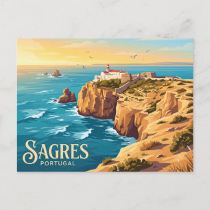Sagres Portugal Postkarte