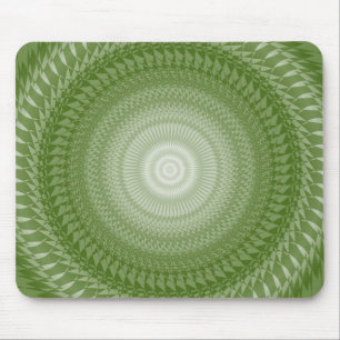 Sägt Mandala in Stämmen Mousepad