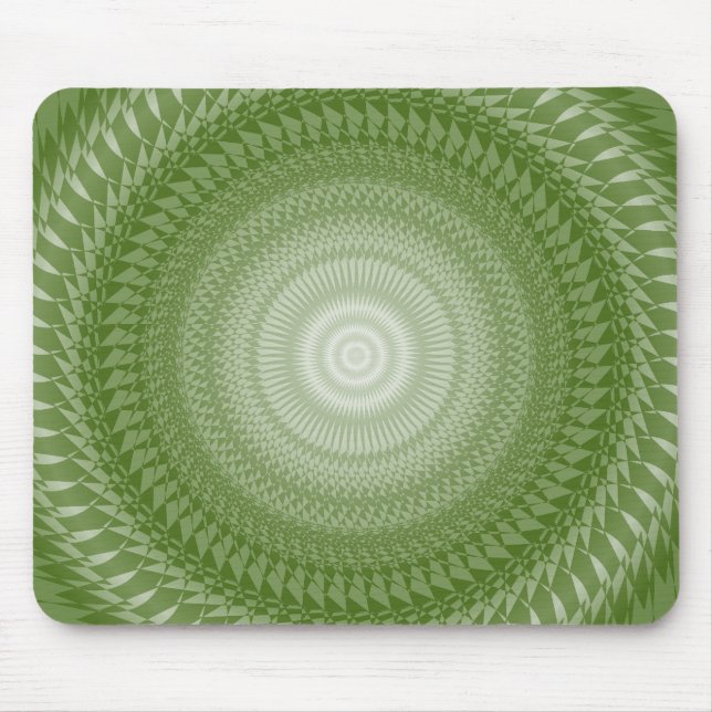 Sägt Mandala in Stämmen Mousepad (Vorne)