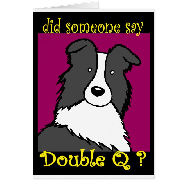 Sagte jemand… doppeltes Q? (Vorne)