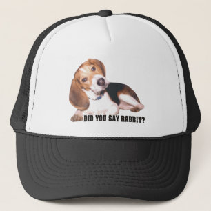 Sagten Sie Kaninchen? Beagle Truckerkappe