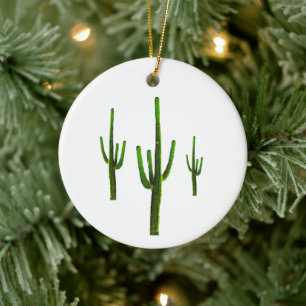 Saguaro Cacti Wüste Südwesten Keramik Ornament