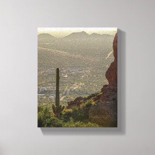 Saguaro Cactus Apache Junction & Pheonix AZ 8 x 10 Leinwanddruck