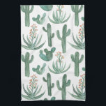 Saguaro Cactus Desert Aloe Pattern Wasserfarbe Geschirrtuch<br><div class="desc">Dekorieren Sie Ihre Küche mit diesem Aquarelltuch. Macht ein großartiges Hauswärme- oder Hochzeitsgeschenk! Sie können ihn anpassen und auch Text hinzufügen. Karo in meinem Shop für viel mehr Farben und Muster!</div>