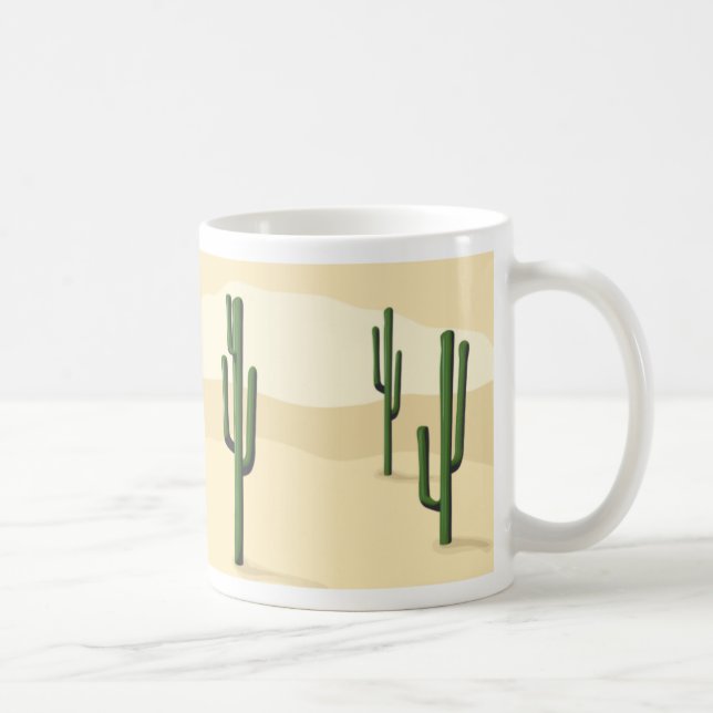 Saguaro Cactus Desert Tasse (Rechts)