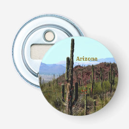 Saguaro-Gebirgslandschaft Tucson Arizona Flaschenöffner